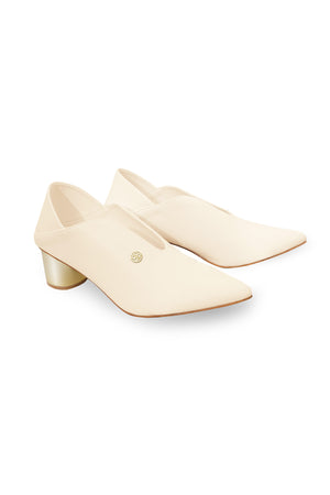 Jean Shoes - Ivory