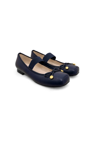 Nada Ballet Shoes - Navy