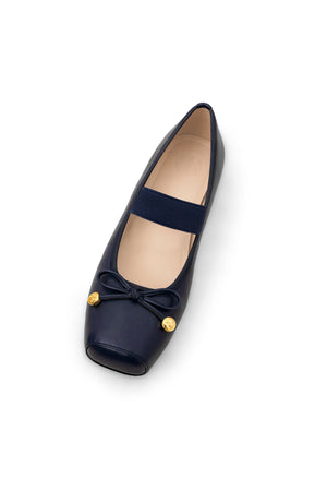 Nada Ballet Shoes - Navy