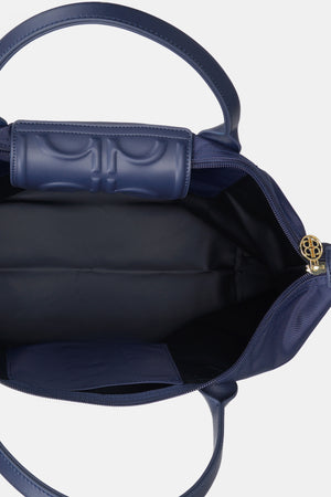 Nylon Tote Bag - Navy