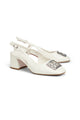 Lucy Slingback Pump - Off White