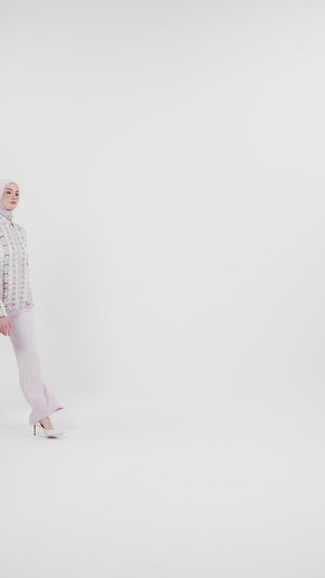 Sweet Eid Puffy Shirt - Pink