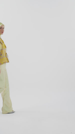 Lace Poem Outer - Yellow