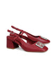 Lucy Slingback Pump - Red