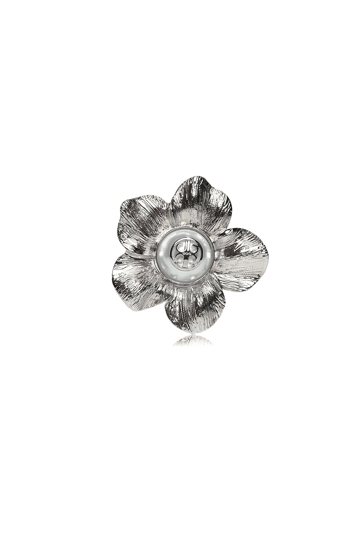 Cassia Brooch - Silver