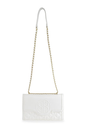 Nada Flap Bag - White