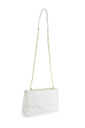 Nada Flap Bag - White