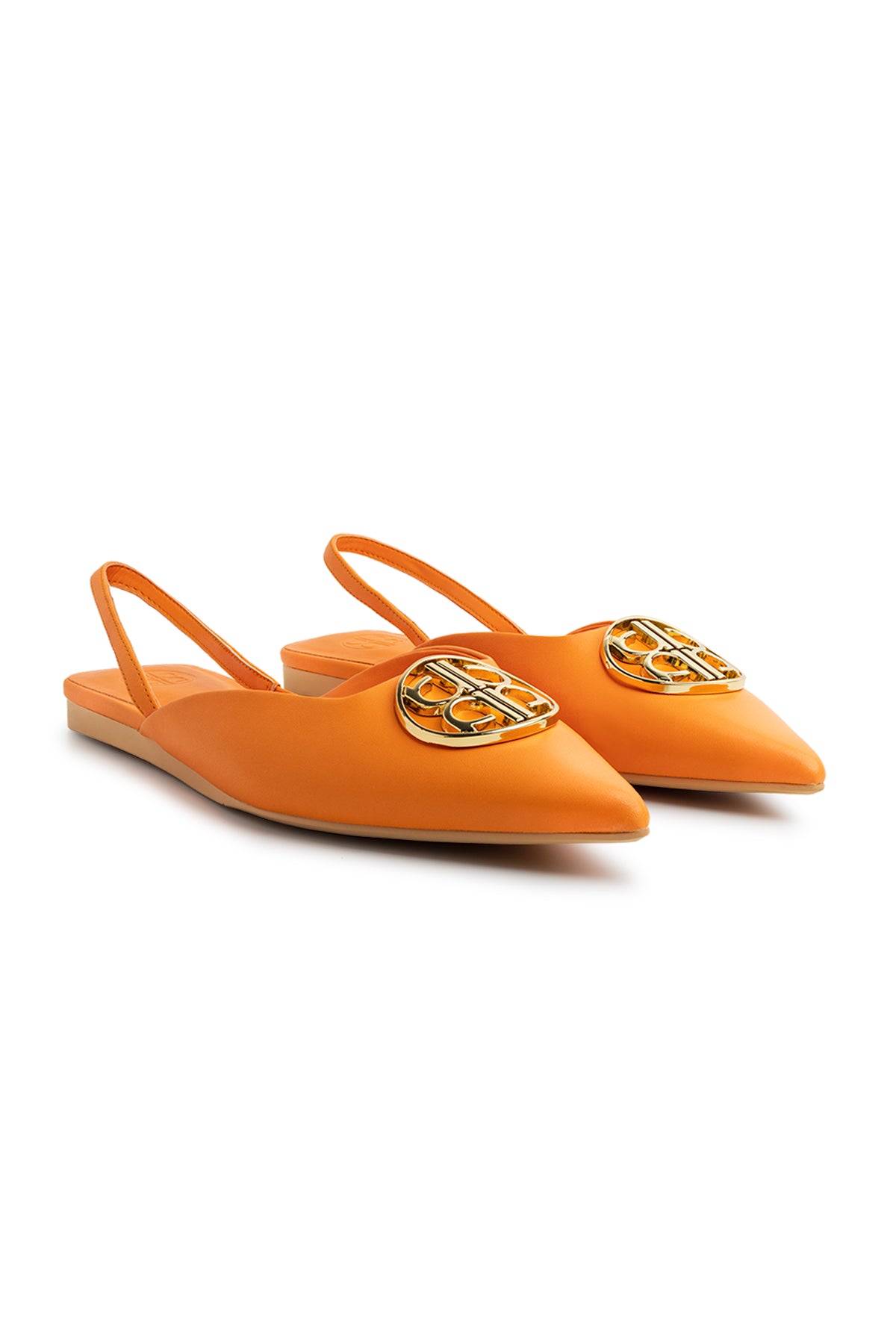 The Camille Slingback Shoes - Mango