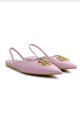The Camille Slingback Shoes - Rose