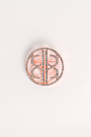Classic Brooch - Rose Gold