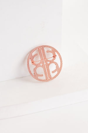 Classic Brooch - Rose Gold