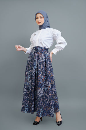 BELLE HIGHWAIST SKIRT-BLACKCURRANT