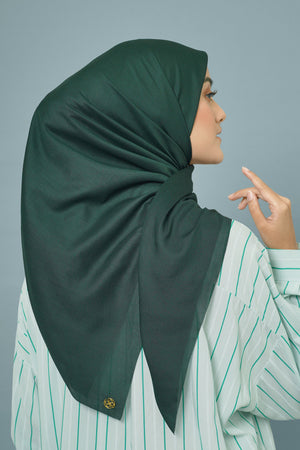 Nada Voile Scarf - Pine