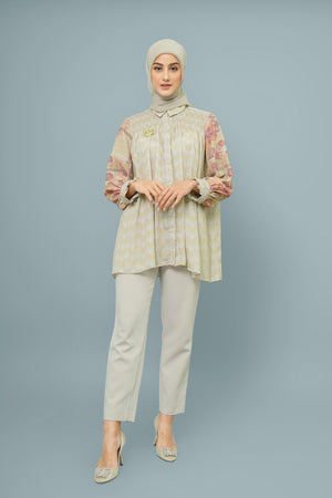 Salaam Shirt with Smock - Khaki