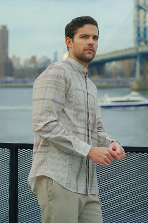 Salaam Long Sleeve Shirt - Khaki