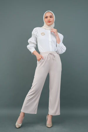Everyday Knitted Pants - Beige
