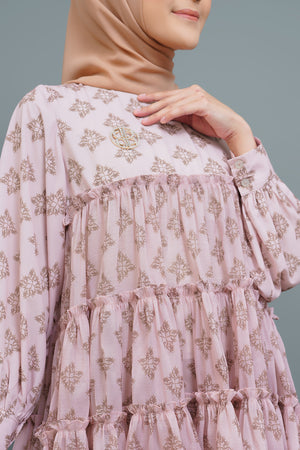 Azalea Tiered Tunic - Pink