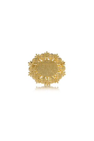 Florentine Brooch - Gold