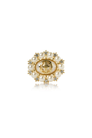 Florentine Brooch - Gold