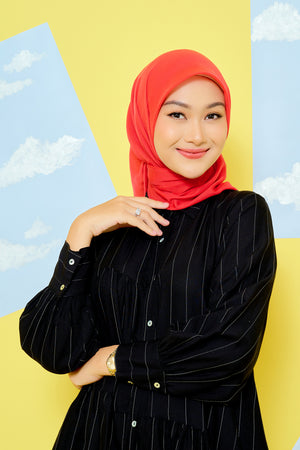 Nada Daily Scarf - Tomato