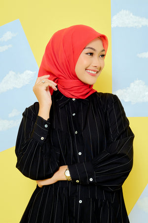 Nada Daily Scarf - Tomato