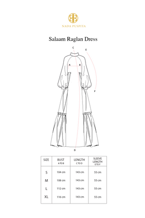 Salaam Raglan Dress - Khaki