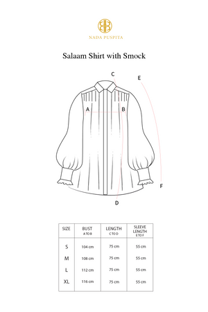 Salaam Shirt with Smock - Khaki