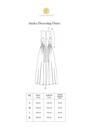 Azalea Drawstring Outer - Black