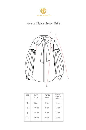 Azalea Pleats Sleeve Shirt - Army