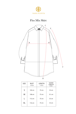 Flos Mix Shirt - Navy