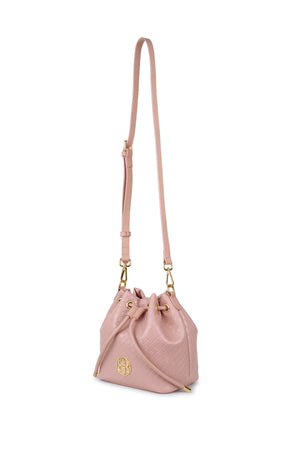 Emma Bucket Bag - Dusty Pink