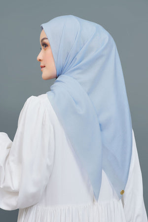 Nada Voile Scarf - Baby Blue