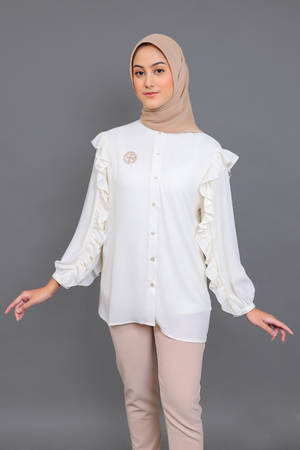 Ivory Shirt - Cream