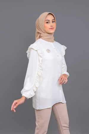 Ivory Shirt - Cream